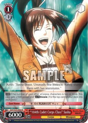 "104th Cadet Corps Class" Sasha card image