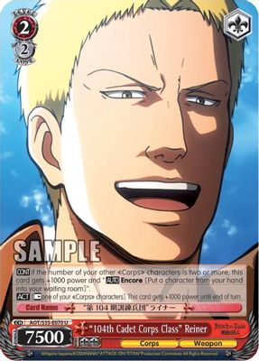 "104th Cadet Corps Class" Reiner