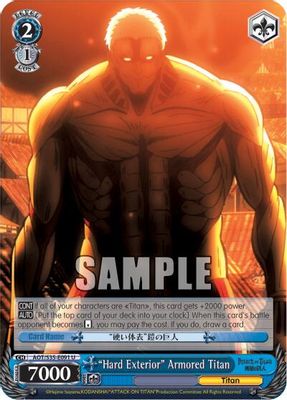 "Hard Exterior" Armored Titan card image