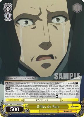 Gilles de Rais card image