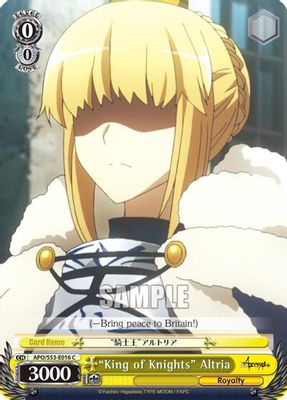 "King of Knights" Altria card image