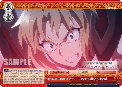 Vermillion Peal card image