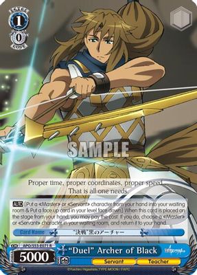 "Duel" Archer of Black card image