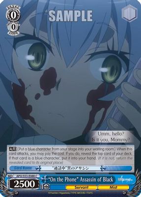 "On the Phone" Assassin of Black card image