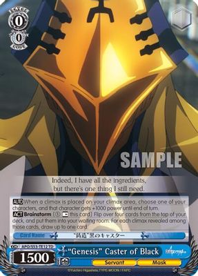 "Genesis" Caster of Black card image