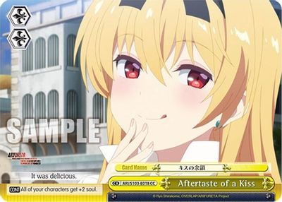 Aftertaste of a Kiss card image