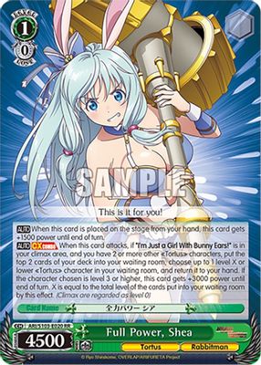 Full Power, Shea card image