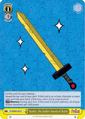 Scarlet, the Golden Sword of Battle card image