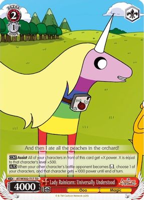 Lady Rainicorn: Universally Understood card image
