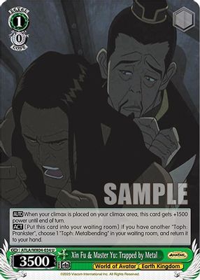 Xin Fu & Master Yu: Trapped by Metal card image