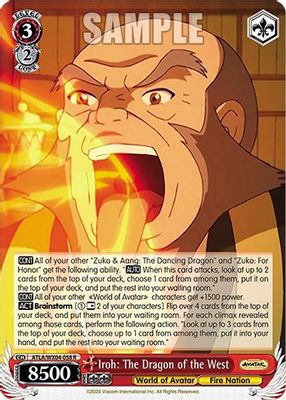 Iroh: The Dragon of the West card image
