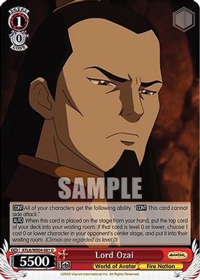Lord Ozai card image