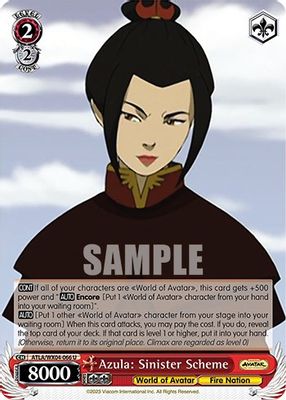 Azula: Sinister Scheme card image