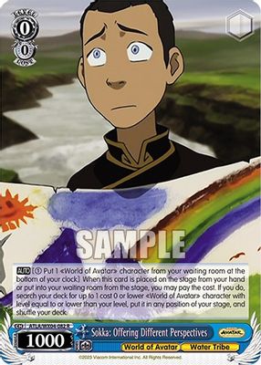 Sokka: Offering Different Perspectives card image