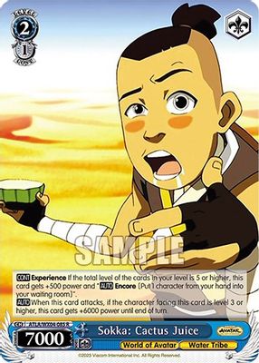 Sokka: Cactus Juice card image