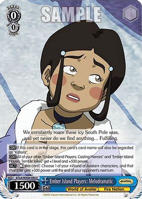 Ember Island Players: Melodramatic card image