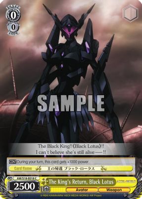 King's Return, Black Lotus card image