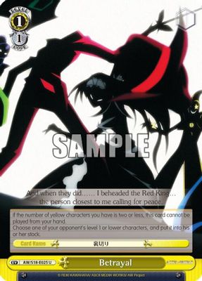 Betrayal card image