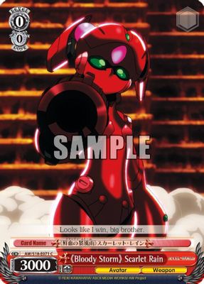 《Bloody Storm》 Scarlet Rain