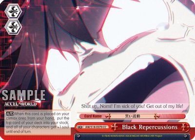 Black Repercussions card image