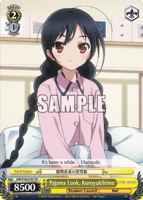 Pajama Look, Kuroyukihime card image