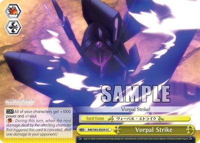Vorpal Strike card image