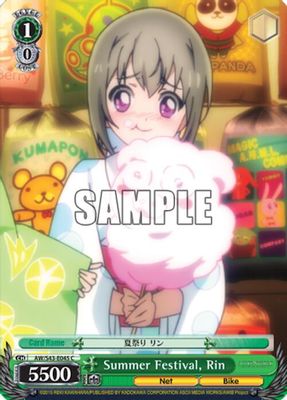 Summer Festival, Rin card image