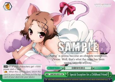 Special Exception for a Childhood Friend card image