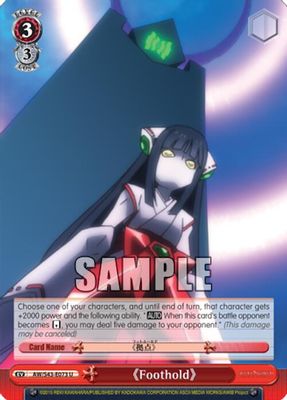 《Foothold》 card image