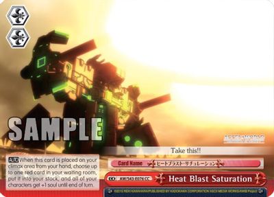 Heat Blast Saturation card image