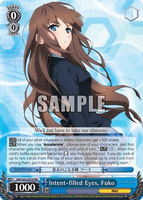 Intent-filled Eyes, Fuko card image