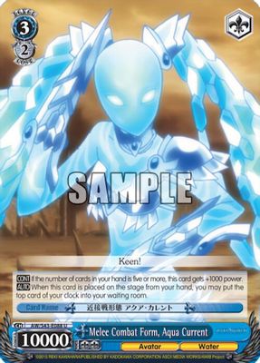 Melee Combat Form, Aqua Current card image