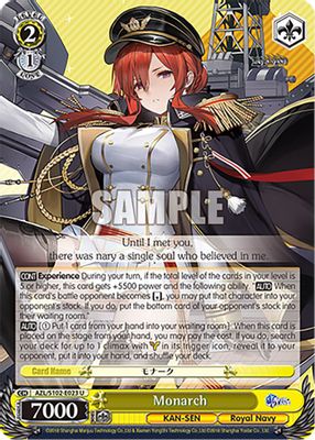 Monarch card image