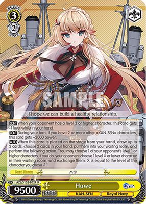 Howe card image