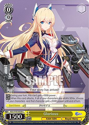 Glorious card image