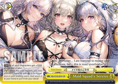 Maid Squad's Service card image