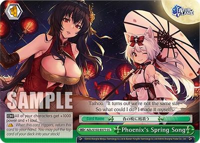 Phoenix's Spring Song card image