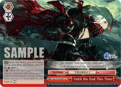 Until the End This Time card image