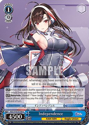 Independence card image