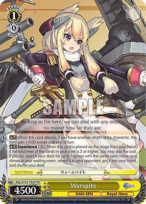 Warspite card image