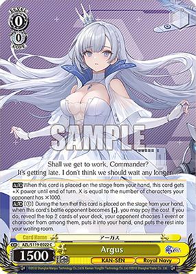 Argus card image
