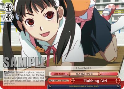 Flubbing Girl card image