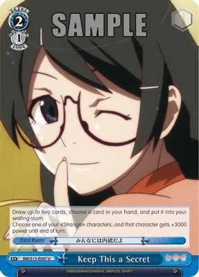 Keep This a Secret card image