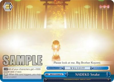 NADEKO Snake card image