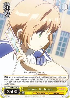 Sakura: Dexterous card image