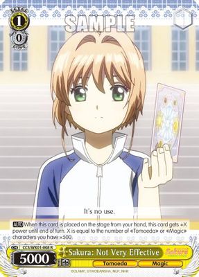 Sakura: Not Very Effective card image