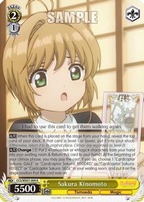 Sakura Kinomoto card image