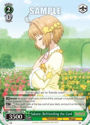 Sakura: Befriending the Card card image