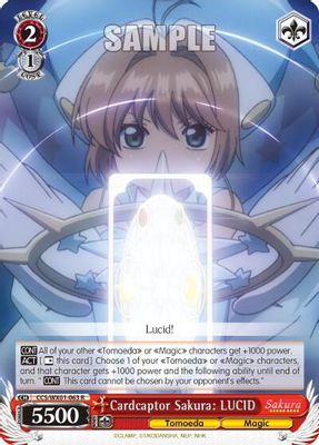 Cardcaptor Sakura: LUCID card image