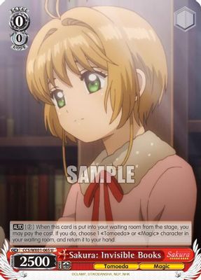 Sakura: Invisible Books card image